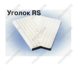 Угол 45гр. с голубым отливом для переливной решетки (300мм Н34) Kripsol RS 301.C