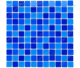 Мозаика стеклянная Aquaviva Сristall Jamaika темная DCM301 (УП.) Мозаика стеклянная Aquaviva Сristall Jamaika темная DCM301 (УП.)