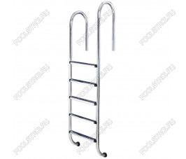 Лестница Hayward Asymmetric Muro AISI 304 (5 ступеней), для узкого борта Лестница Hayward Asymmetric Muro AISI 304 (5 ступеней), для узкого борта