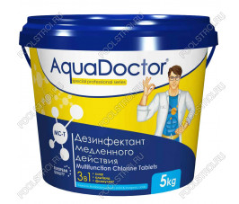 Хлор длительного действия 3 в 1 MC-T (в таблетках по 200г) 5кг Хлор длительного действия 3 в 1 MC-T (в таблетках по 200г) 5кг