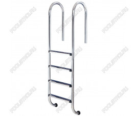 Лестница Flexinox WALL 4 ступ. AISI-304, для узкого борта Лестница Flexinox WALL 4 ступ. AISI-304, для узкого борта