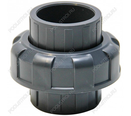 Муфта разборная c уплотнением EPDM d50 AQUAVIVA