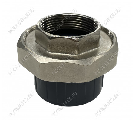 Муфта разборная переходная ПВХ/латунь ВР d32x1