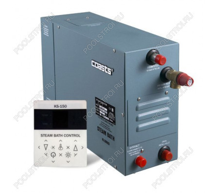 Парогенератор Coasts KSA-120 12 кВт 380В с выносным пультом KS-150