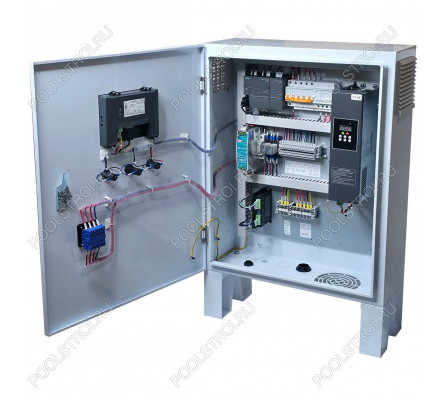 Уф установка AquaViva AVMUV 200 , до 200м3, DN200, 2*2КВтАвтоочист, UV дат. , t дат.,сенс.дисп