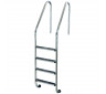 Лестница Flexinox STANDARD 4 ст AISI-304, для широкого борта